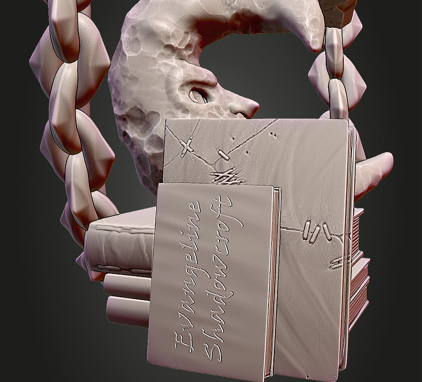 AMCM Studios - Evangeline Shadowcroft - 32/75mm Pin Up/Figure/Model/Diorama - Helios3DPrinting