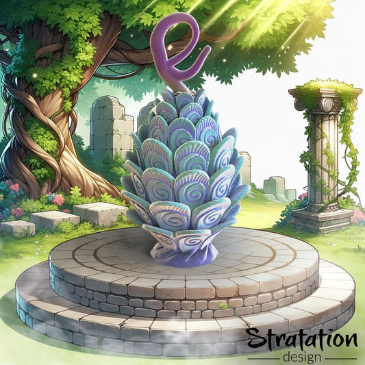 Stratation Design - Whirlcone Tropicus Dice Box - DnD/TTRPG/Roleplaying/Wargames