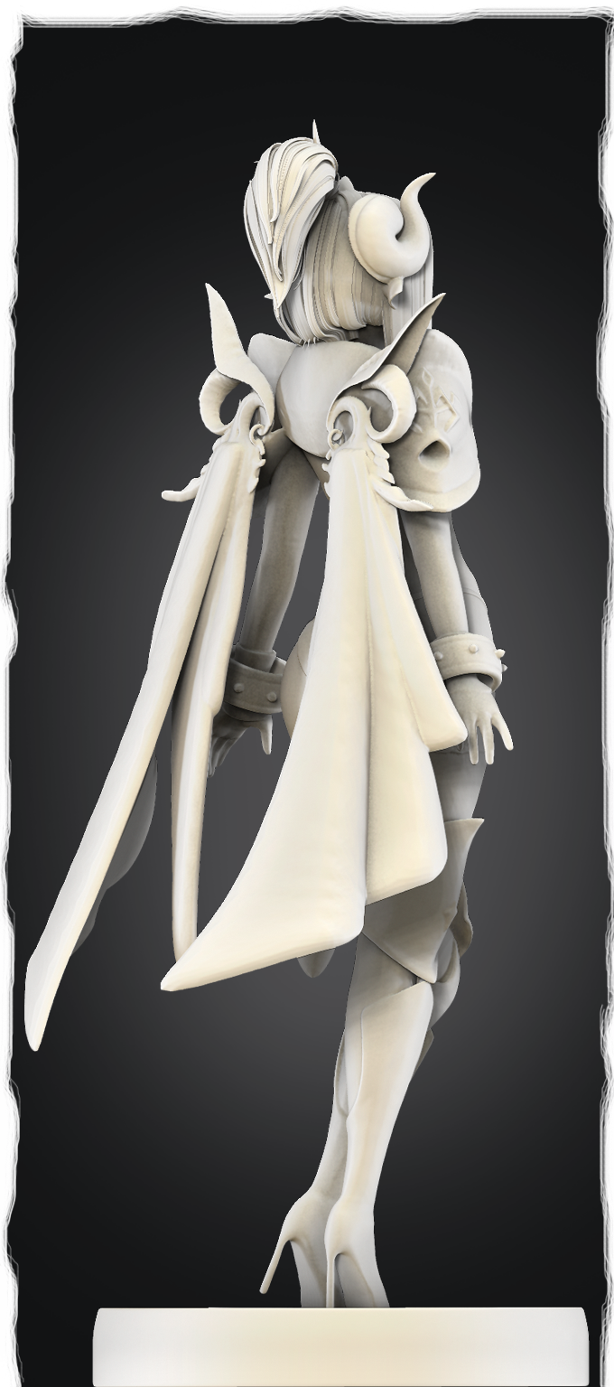 MikleJane - Idol Girl #1 - 75mm Pin Up/Figure/Model/Diorama