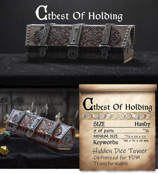 Mata's Miniature Wonder - Chest of Holding - DnD/TTRPG/Roleplaying/Wargames