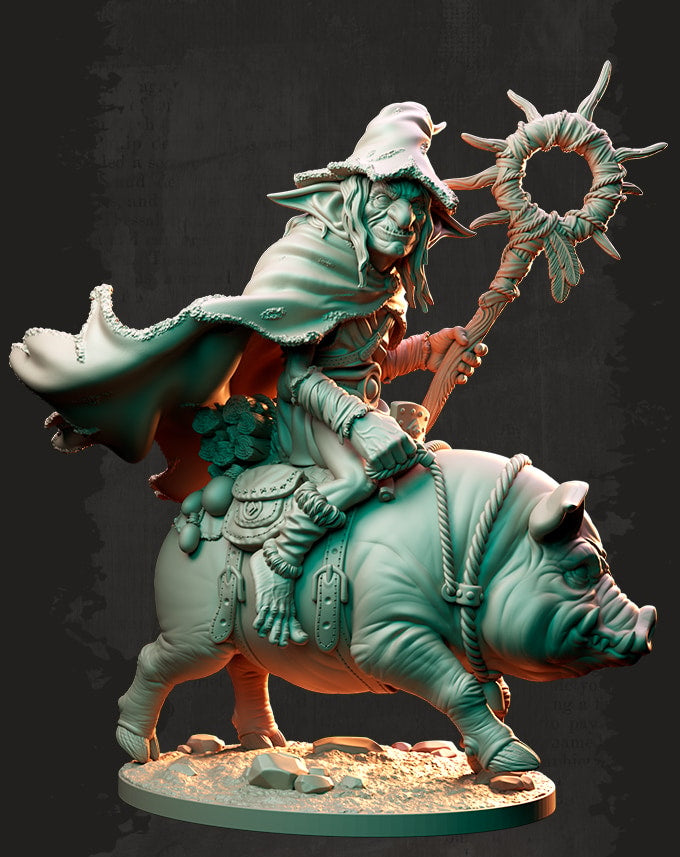 Nocturna - Farloth the Pig - 32/75mm Pin Up/Figure/Model/Diorama