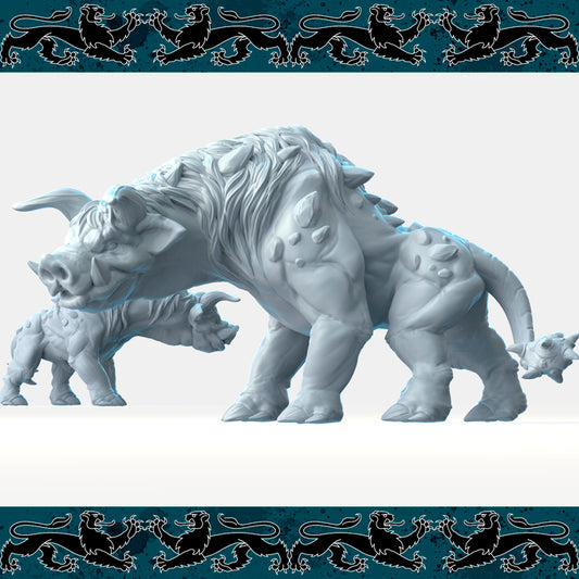 Brayan Nafarrate - Bestiary #2 - Catoblepas - DnD/TTRPG Figure/Miniature