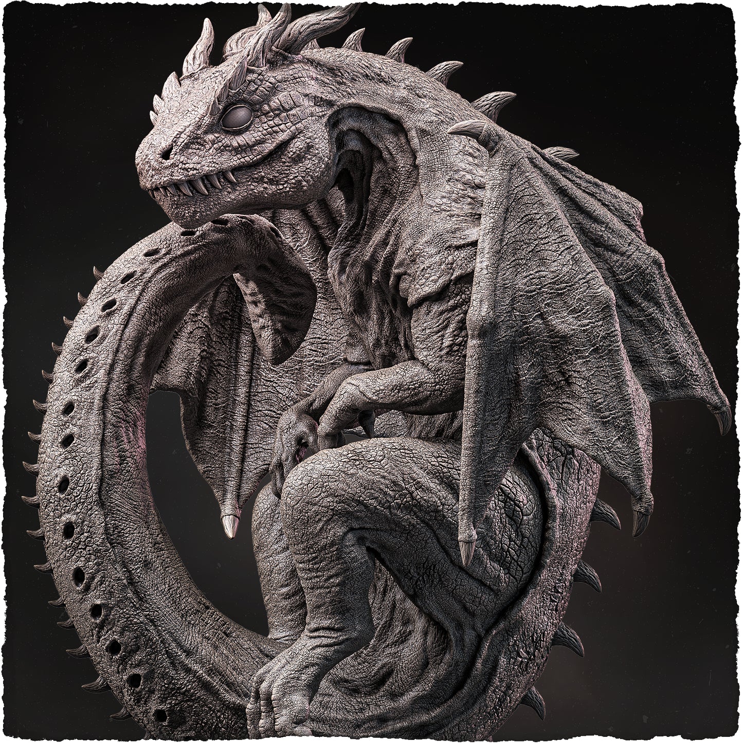 Evox Arts - Arcanterra #1 - Baby Dragon - DnD/TTRPG Figure/Miniature