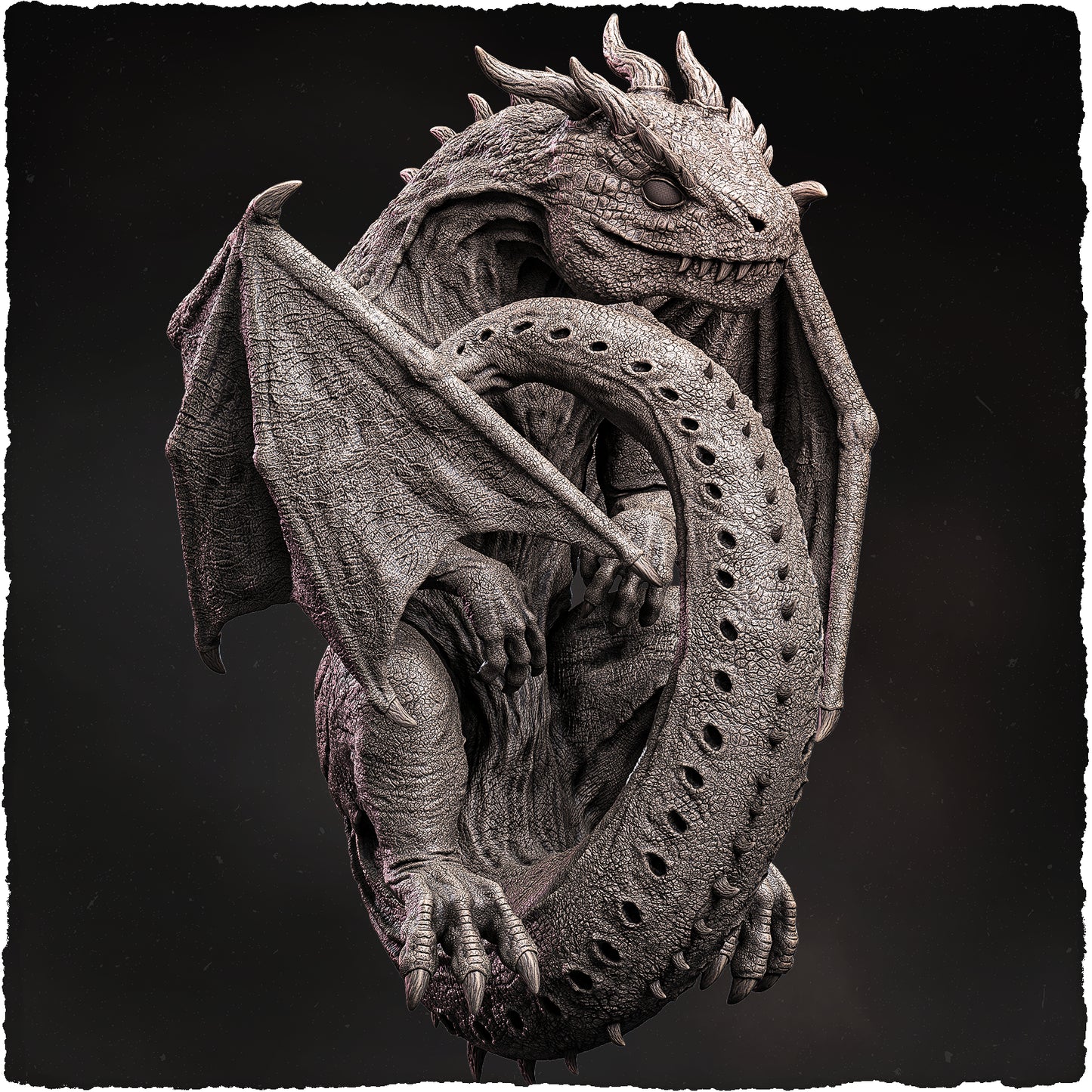 Evox Arts - Arcanterra #1 - Baby Dragon - DnD/TTRPG Figure/Miniature
