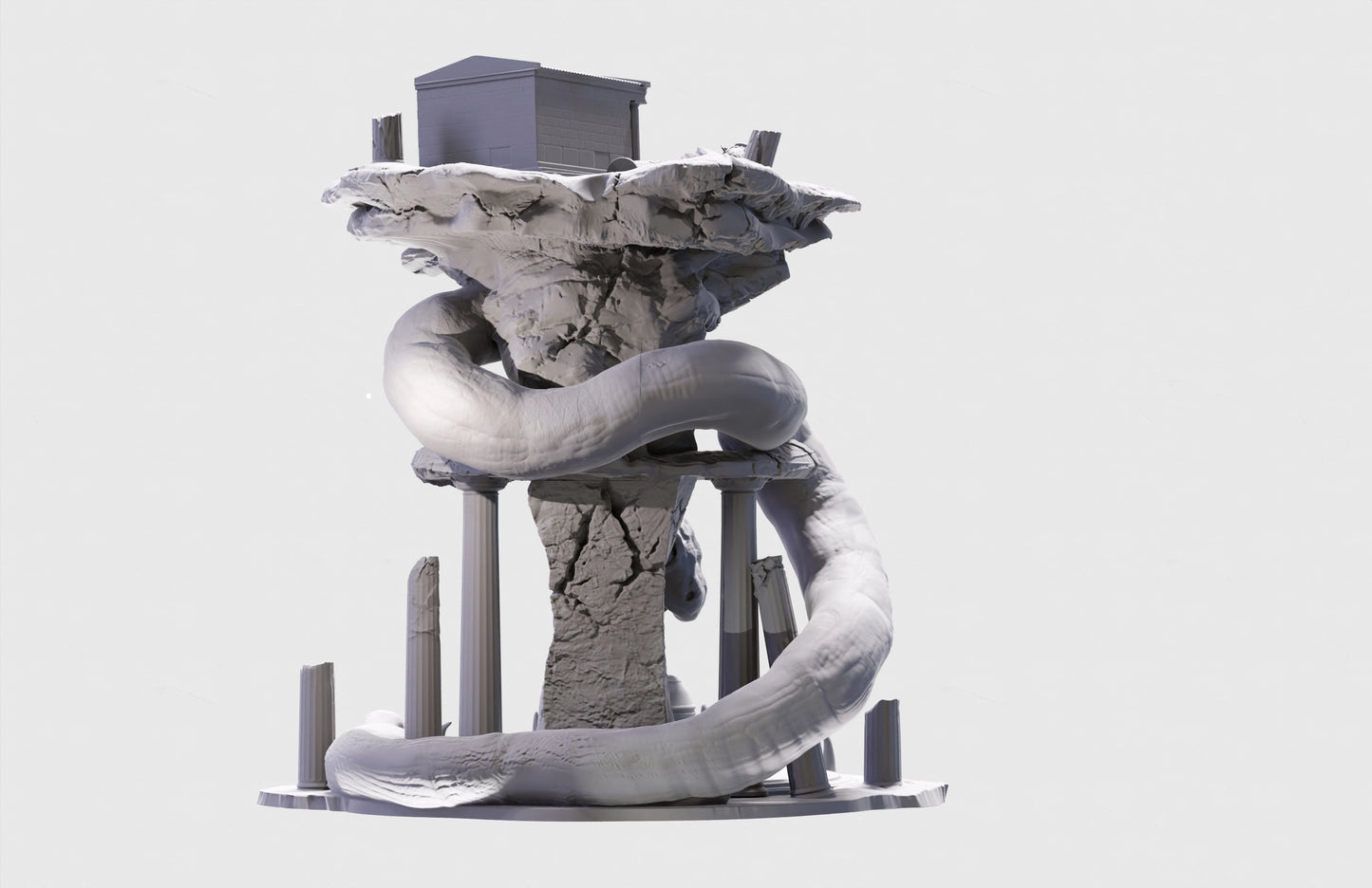 Possibly Cool Dice Tower - Athena - DnD/TTRPG/Roleplaying/Wargames