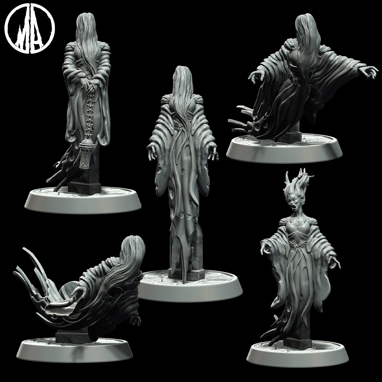 Monolith Arts - Lost Souls - Banshee - DnD/TTRPG Figure/Miniature