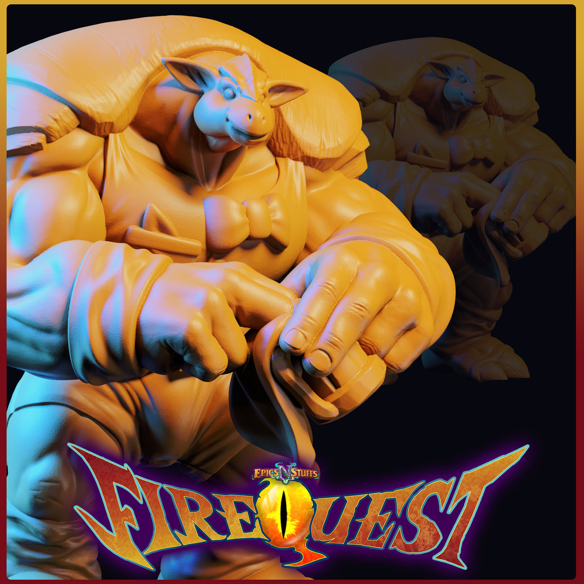Lance Wilkinson - Fire Quest - Barkeep - DnD/TTRPG Figure/Miniature