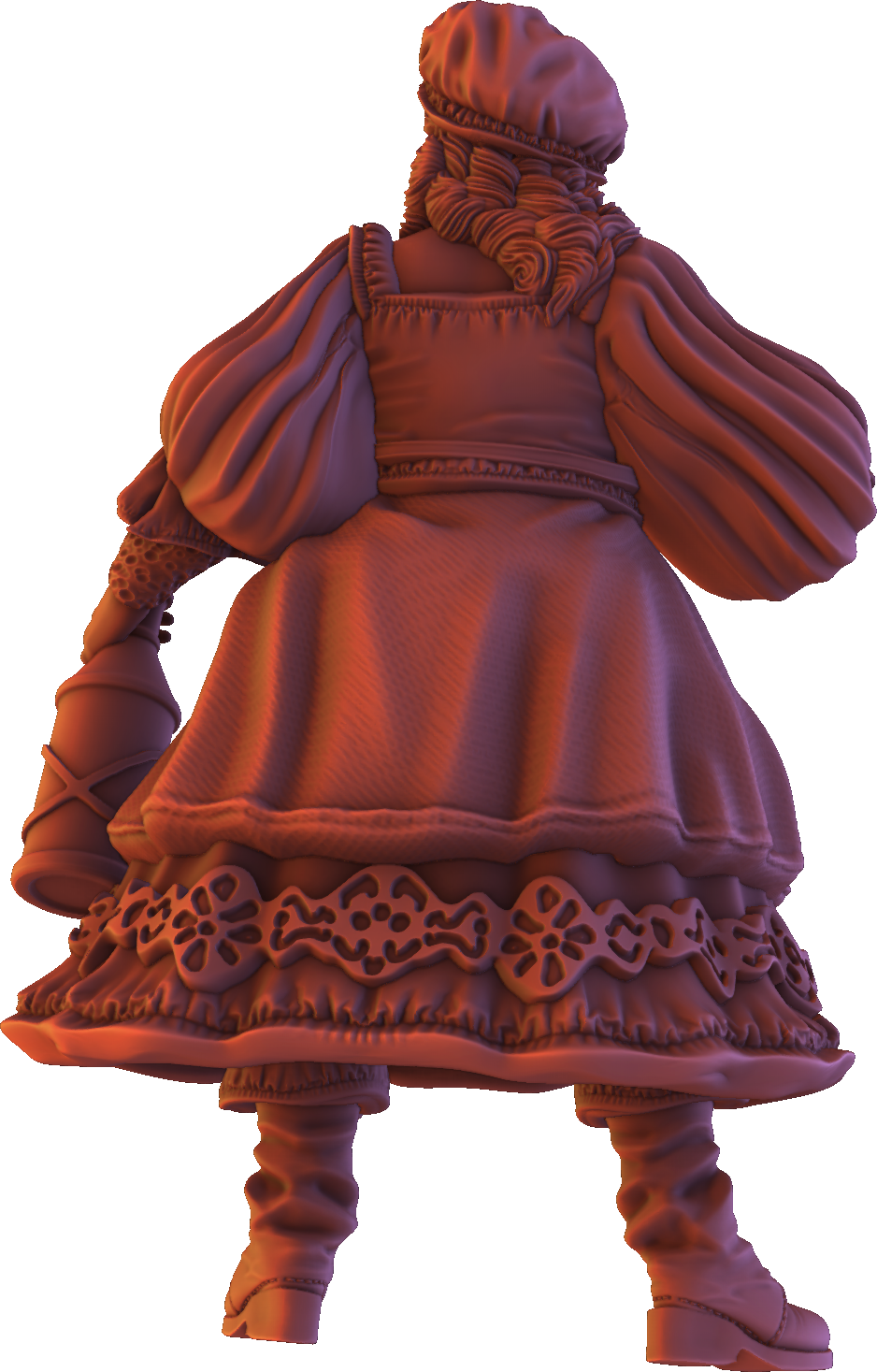 Forged Path - Willowbrook Underworld - Barmaid - DnD/TTRPG Figure/Miniature