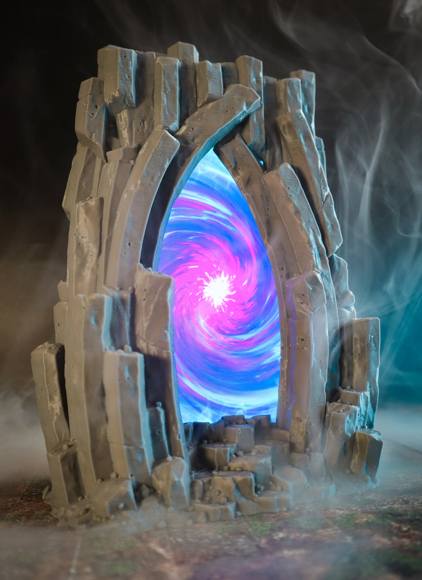 Calling Portals - Shifting Basalt - Animated TTRPG/DnD/Pathfinder Terrain
