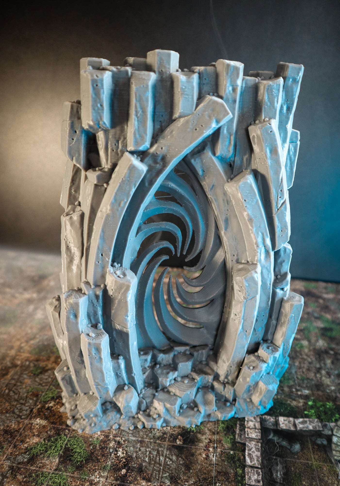 Calling Portals - Shifting Basalt - Animated TTRPG/DnD/Pathfinder Terrain