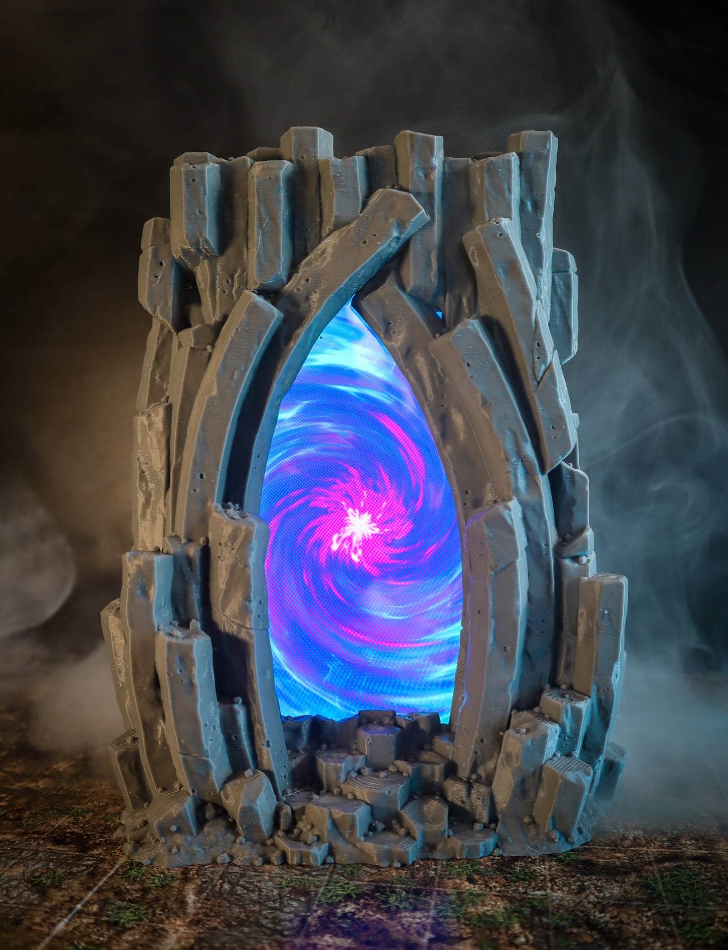 Calling Portals - Shifting Basalt - Animated TTRPG/DnD/Pathfinder Terrain