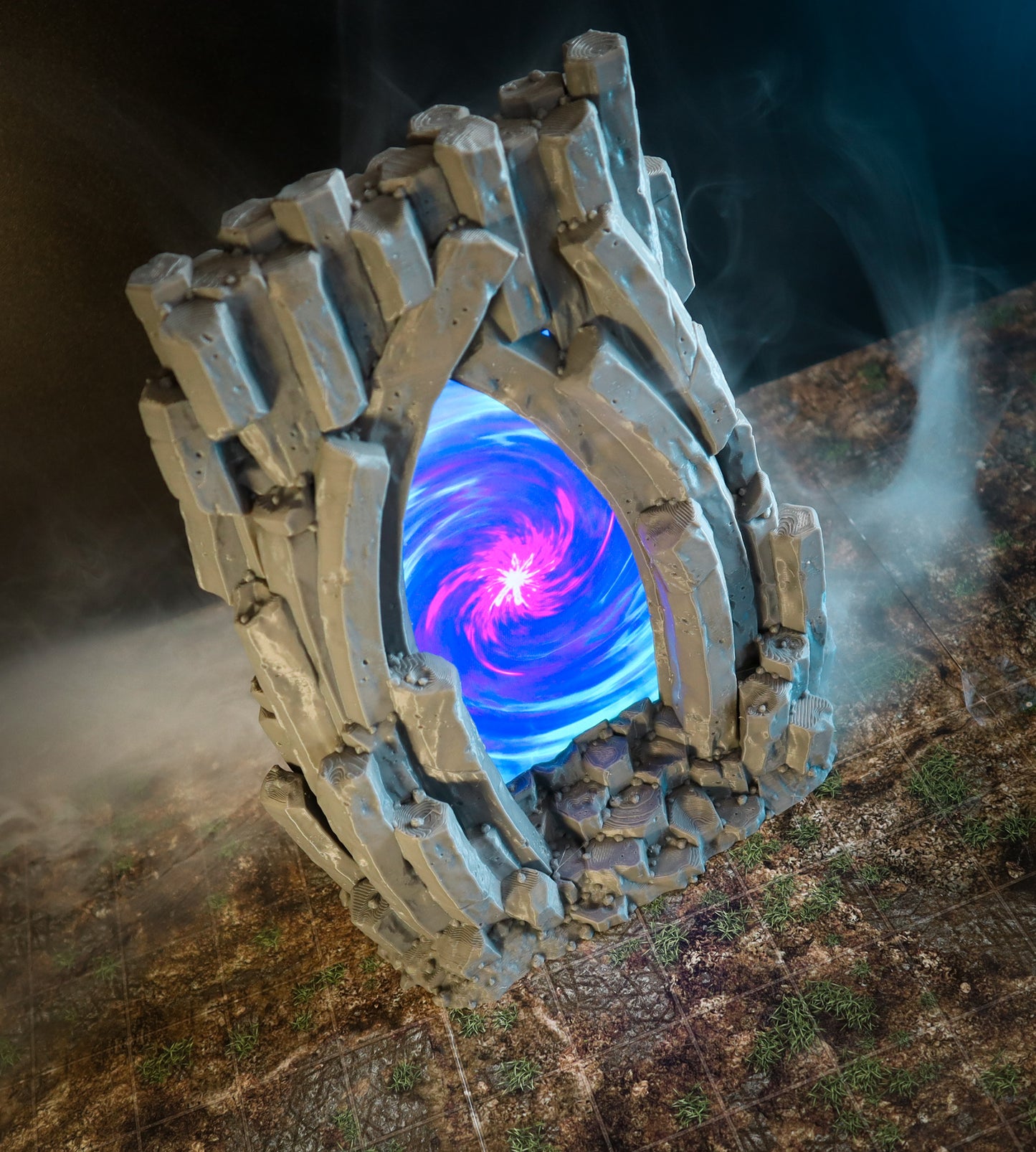 Calling Portals - Shifting Basalt - Animated TTRPG/DnD/Pathfinder Terrain