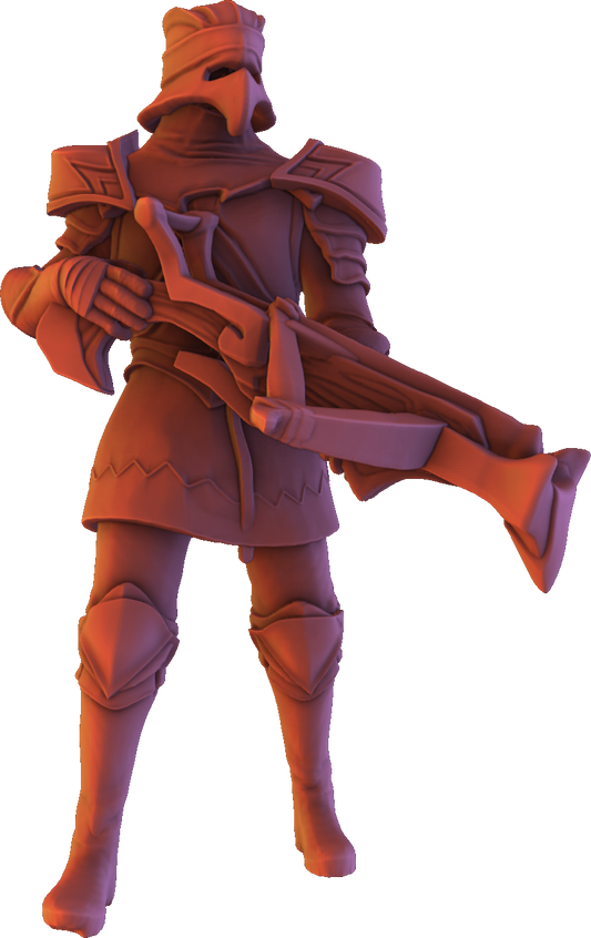 Dinoworld - Kingdoms #4 - Crossbowman - DnD/Pathfinder/TTRPG Figure