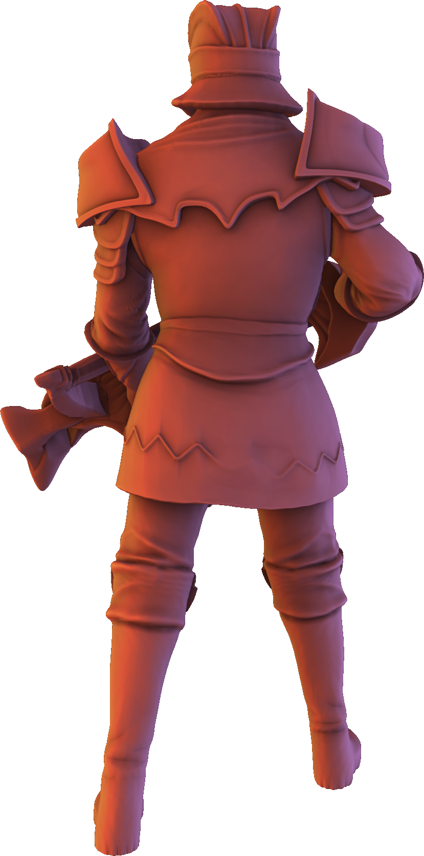 Dinoworld - Kingdoms #4 - Crossbowman - DnD/Pathfinder/TTRPG Figure