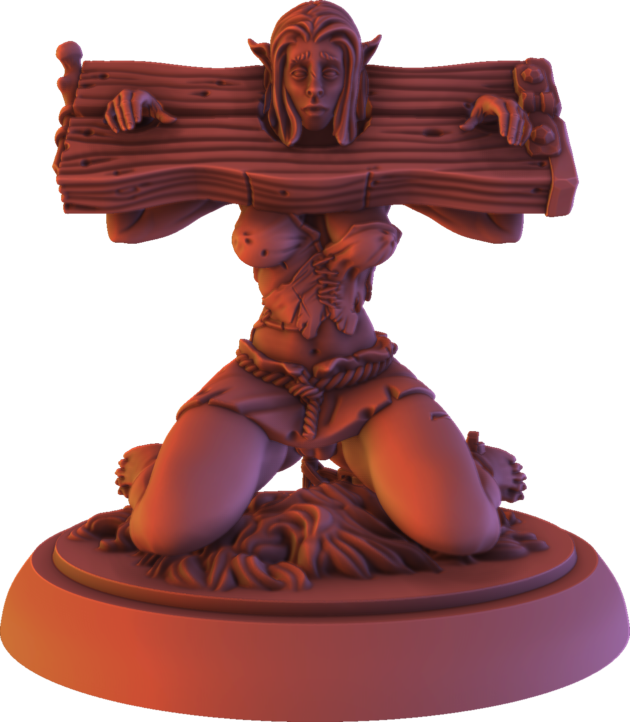 Gaia Miniatures - Elven Captive - 120mm Pin Up/Figure/Model/Diorama