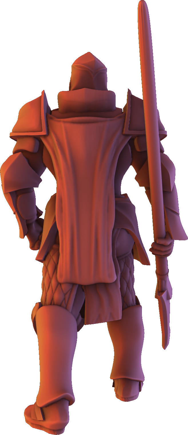 Dinoworld - Kingdoms #4 - Dual Swordsman - DnD/Pathfinder/TTRPG Figure