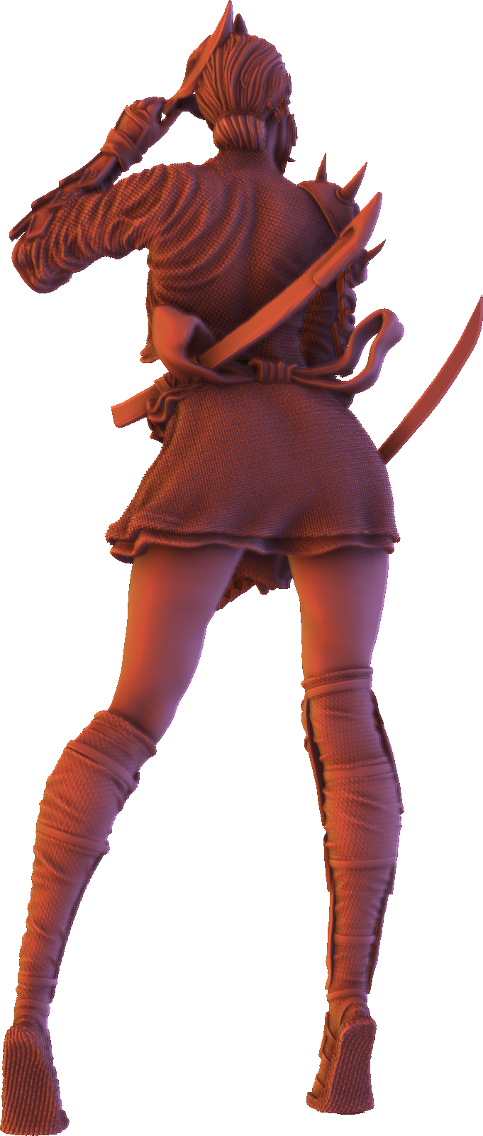 Ounce Art - Kunoichi - 75/120mm Pin Up/Figure/Model/Diorama