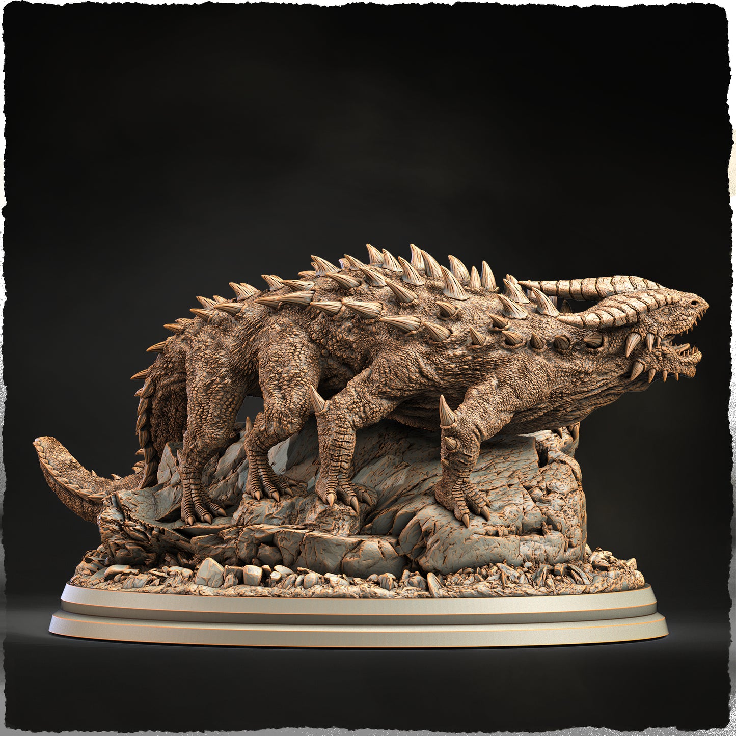 Evox Arts - World Dragons #2 - Basilisk - DnD/TTRPG Figure/Miniature