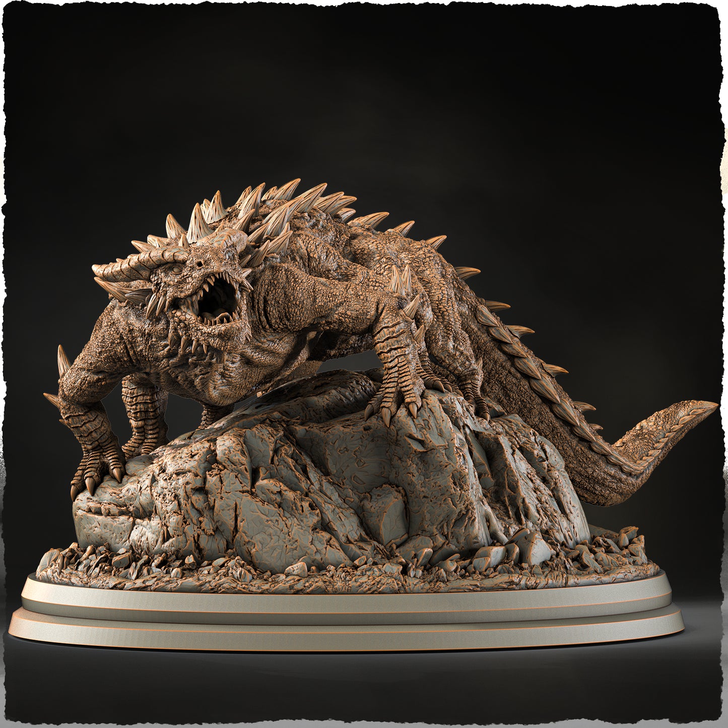 Evox Arts - World Dragons #2 - Basilisk - DnD/TTRPG Figure/Miniature