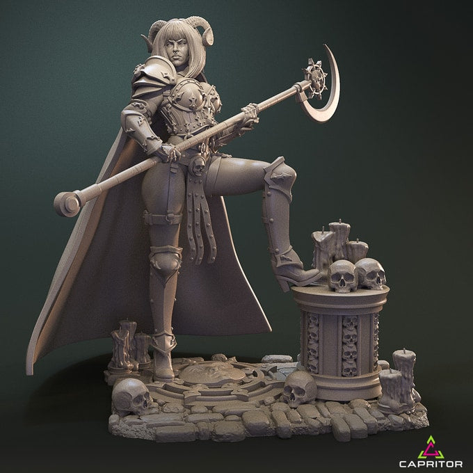 Capritor Studios - Demonika - 75mm Pin Up/Figure/Model/Diorama