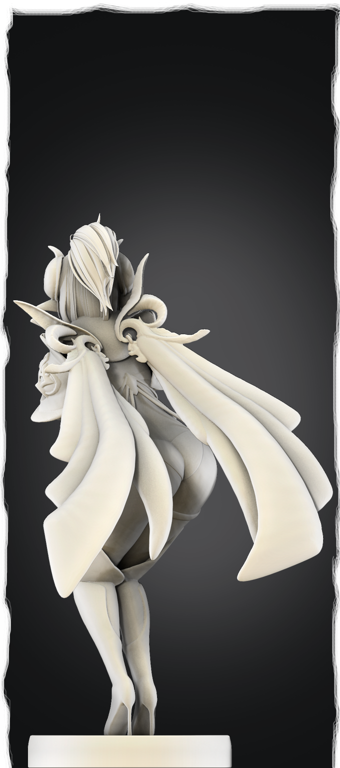 MikleJane - Idol Girl #3 - 75mm Pin Up/Figure/Model/Diorama