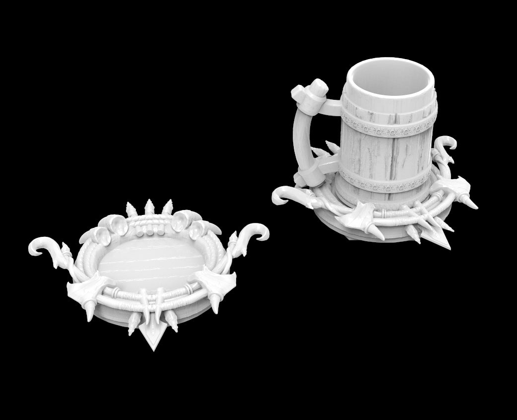 Possibly Cool Coasters - Ranger - DnD/TTRPG/Roleplaying/Wargames