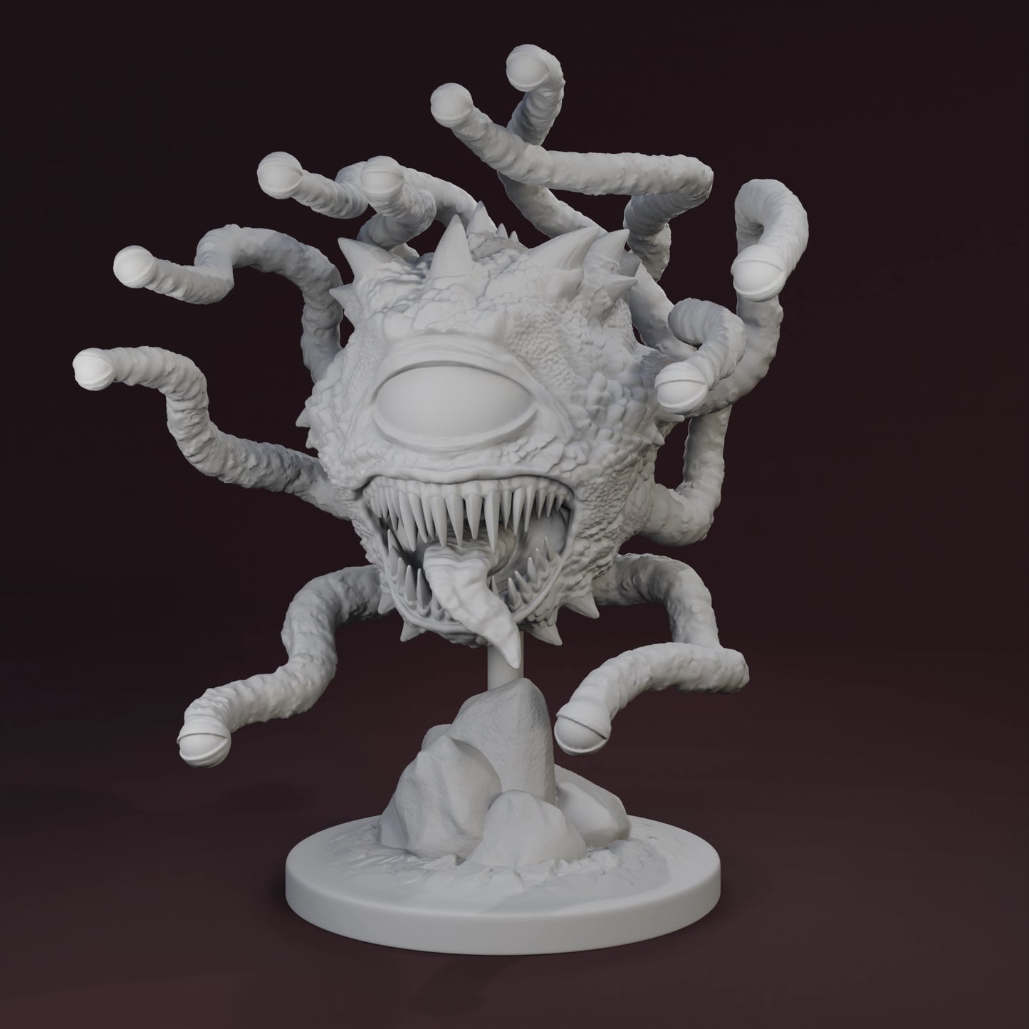 JS 3D Designs - Flying Eye Monsters - Beholder #1 - DnD/TTRPG Figure/Miniature
