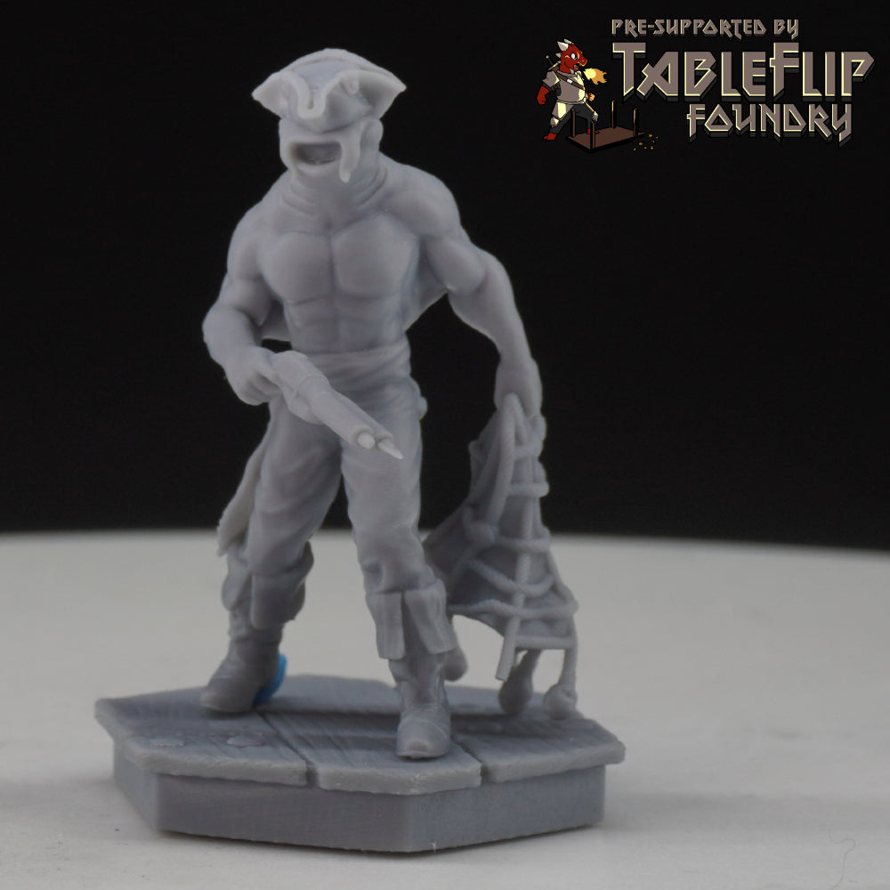 Skadi Studios - Helmsman's Shanties - Blanket Bellamy - DnD/TTRPG Figure/Miniature