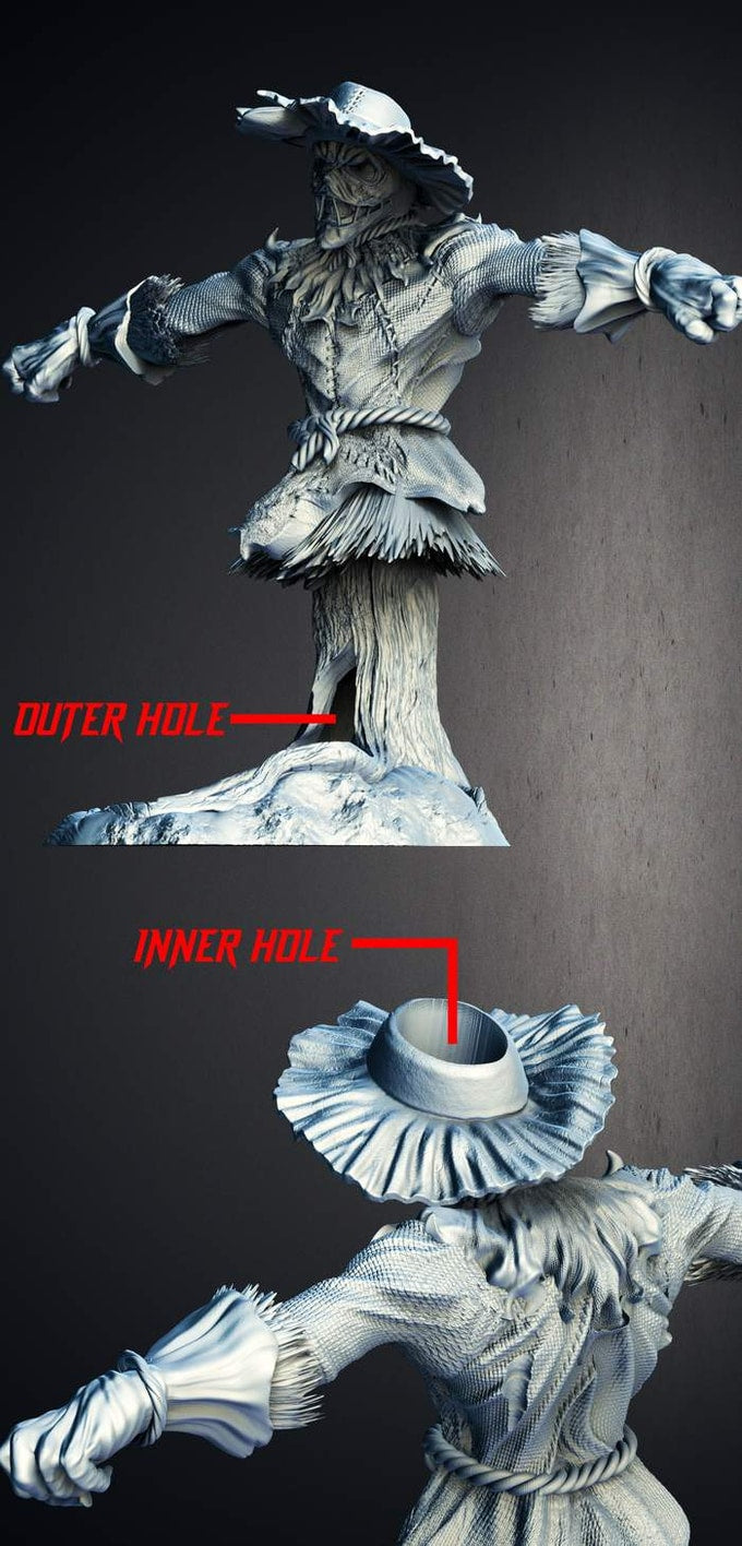 Slope3D - Scarecrow Dice Tower - DnD/TTRPG/Roleplaying/Wargames