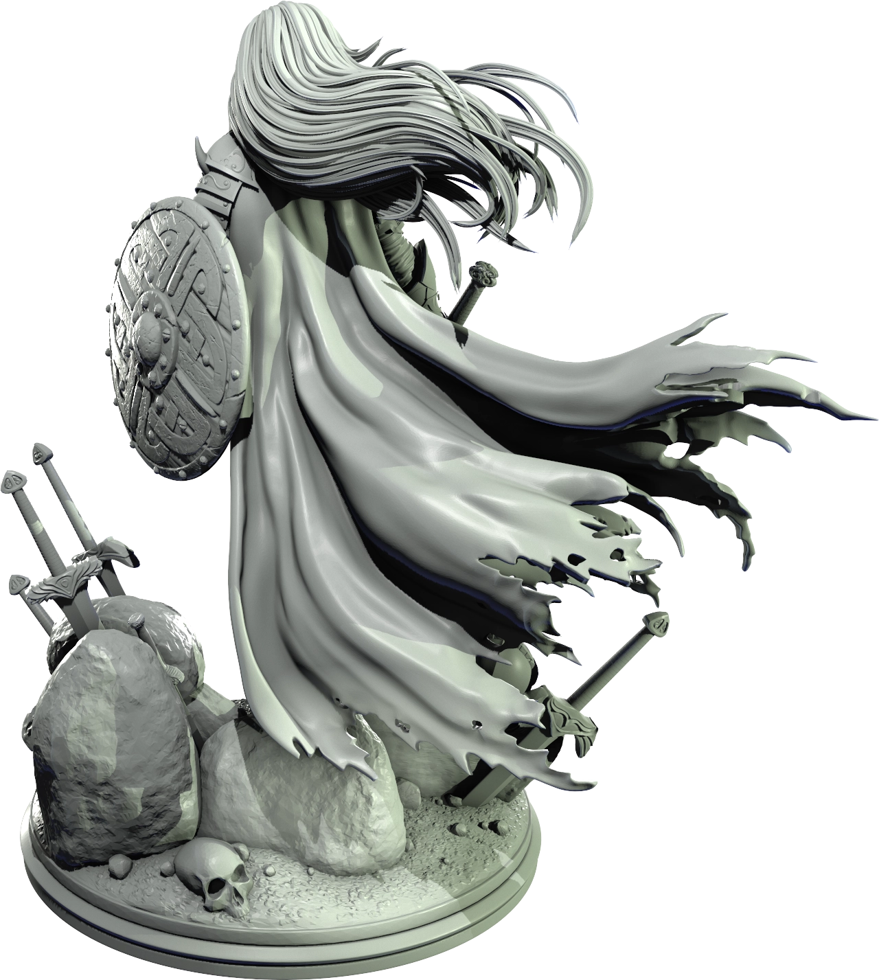 Level 50 Miniatures - Dark Charm II - Paladin - 75/120mm Pin Up/Figure/Model/Diorama