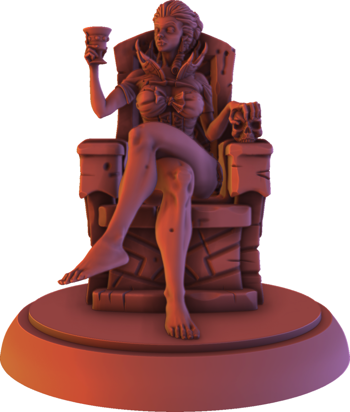 Gaia Miniatures - Countess Cassandra - 120mm Pin Up/Figure/Model/Diorama