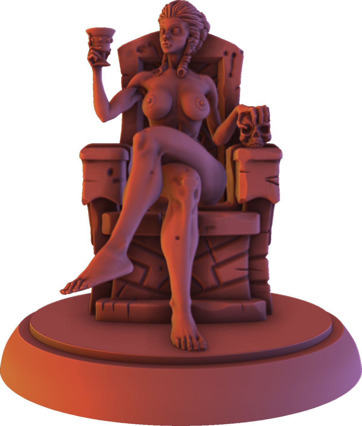 Gaia Miniatures - Countess Cassandra - 120mm Pin Up/Figure/Model/Diorama