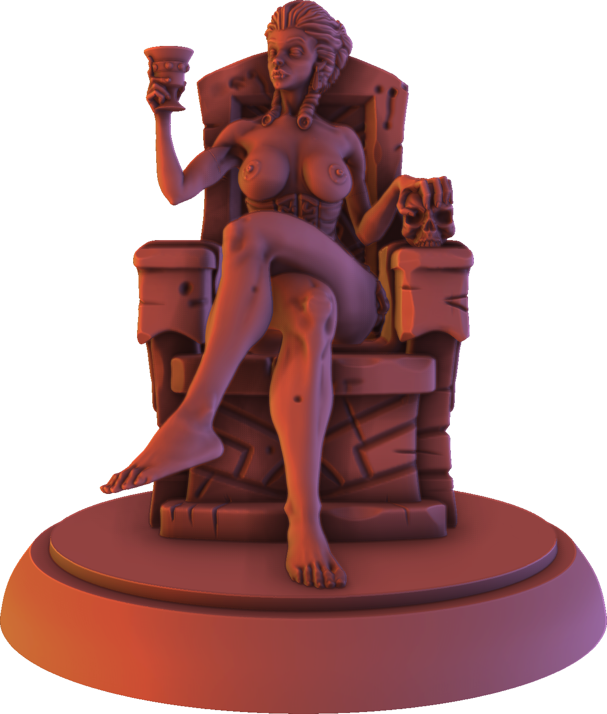 Gaia Miniatures - Countess Cassandra - 120mm Pin Up/Figure/Model/Diorama