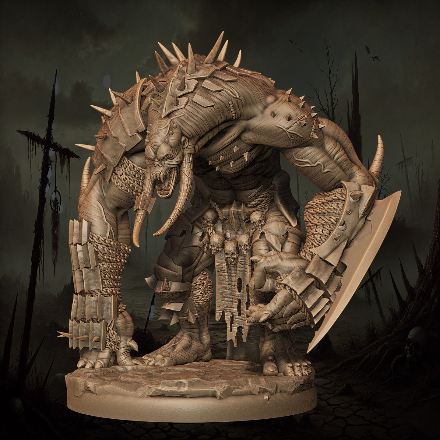 Monolith Arts - Orcs - Troll - DnD/TTRPG Figure/Miniature