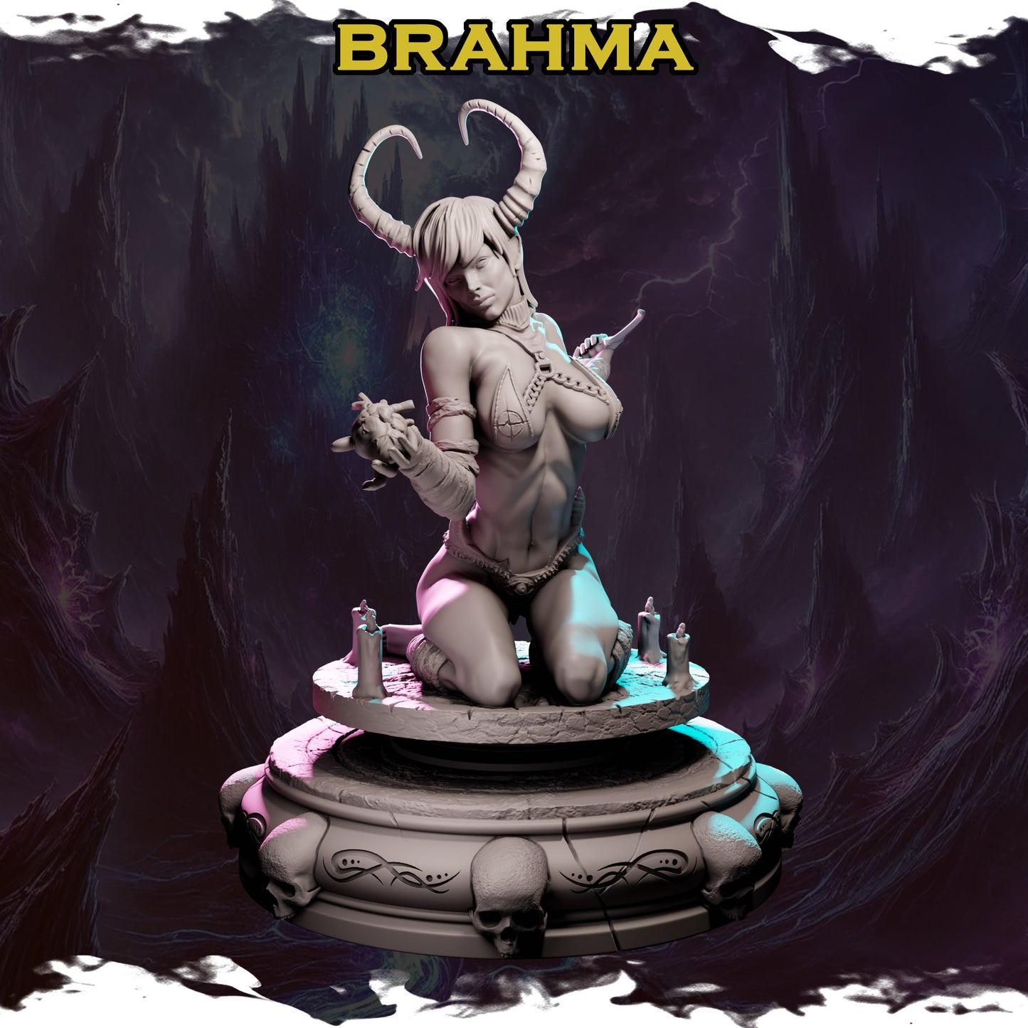 Gilmore Studio - Ladies of Chaos #3 -  Brahma - 75mm Pin Up/Figure/Model/Diorama