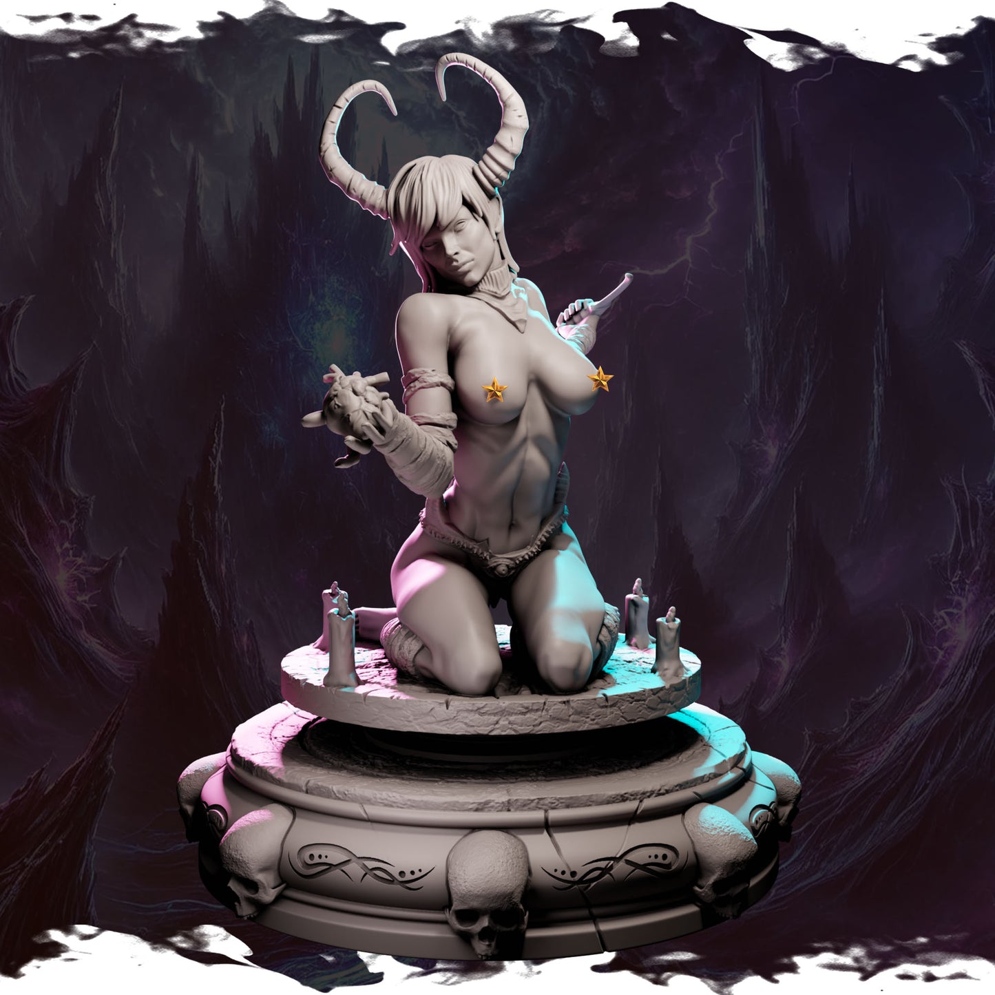 Gilmore Studio - Ladies of Chaos #3 -  Brahma - 75mm Pin Up/Figure/Model/Diorama