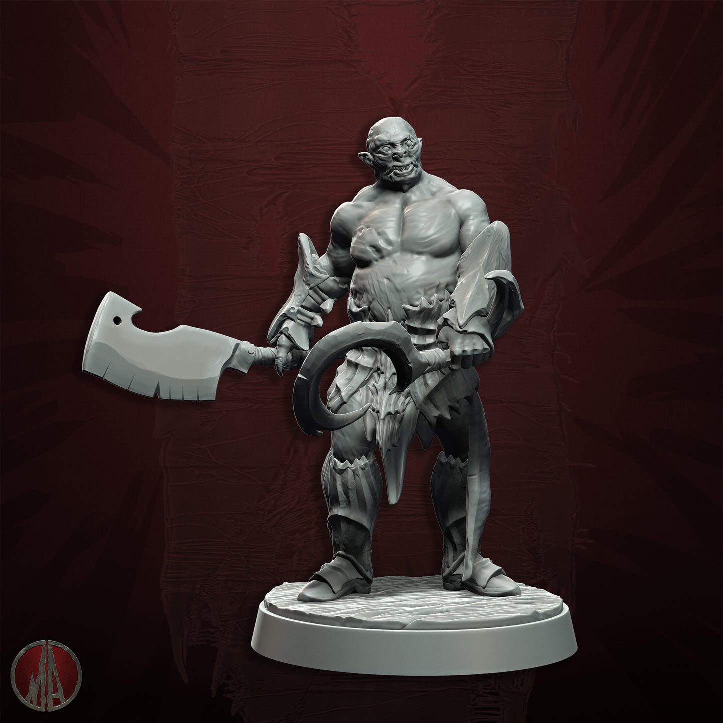 Monolith Arts - Orc Horde - Burzgog #1 - DnD/TTRPG Figure/Miniature