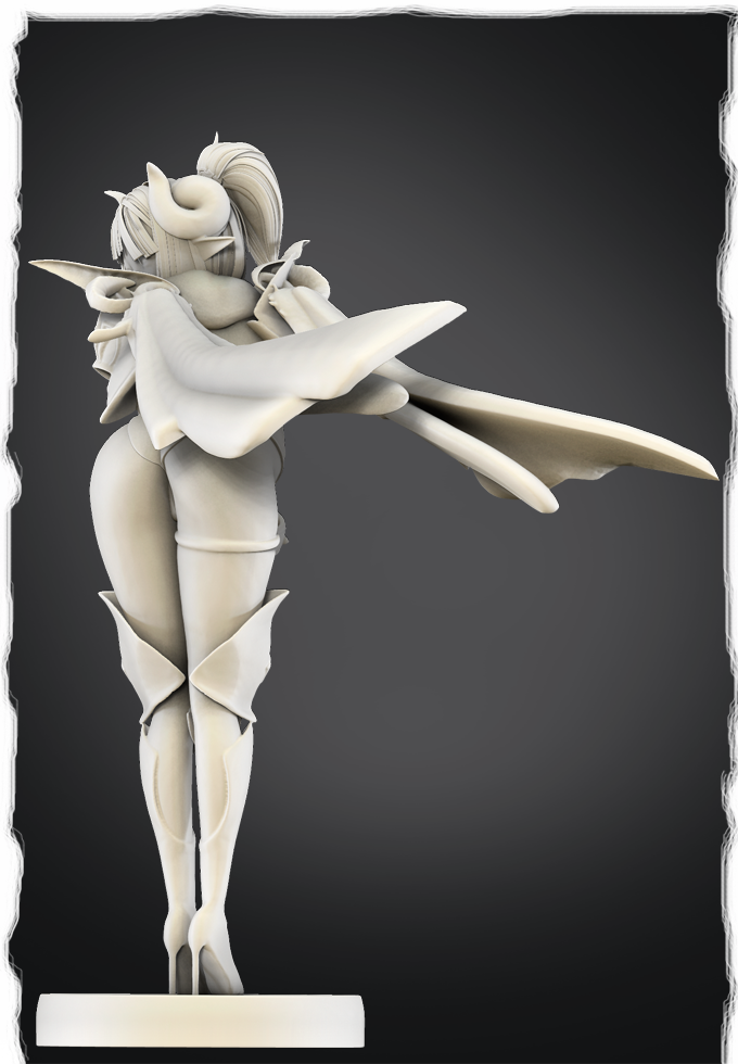 MikleJane - Idol Girl #2 - 75mm Pin Up/Figure/Model/Diorama