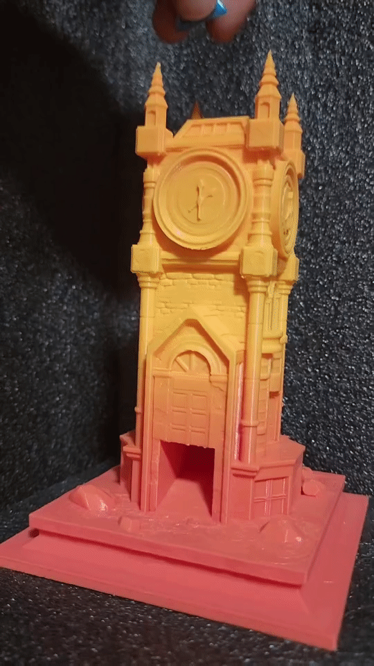 Slope3D - Clocktower (Horror) Dice Tower - DnD/TTRPG/Roleplaying/Wargames
