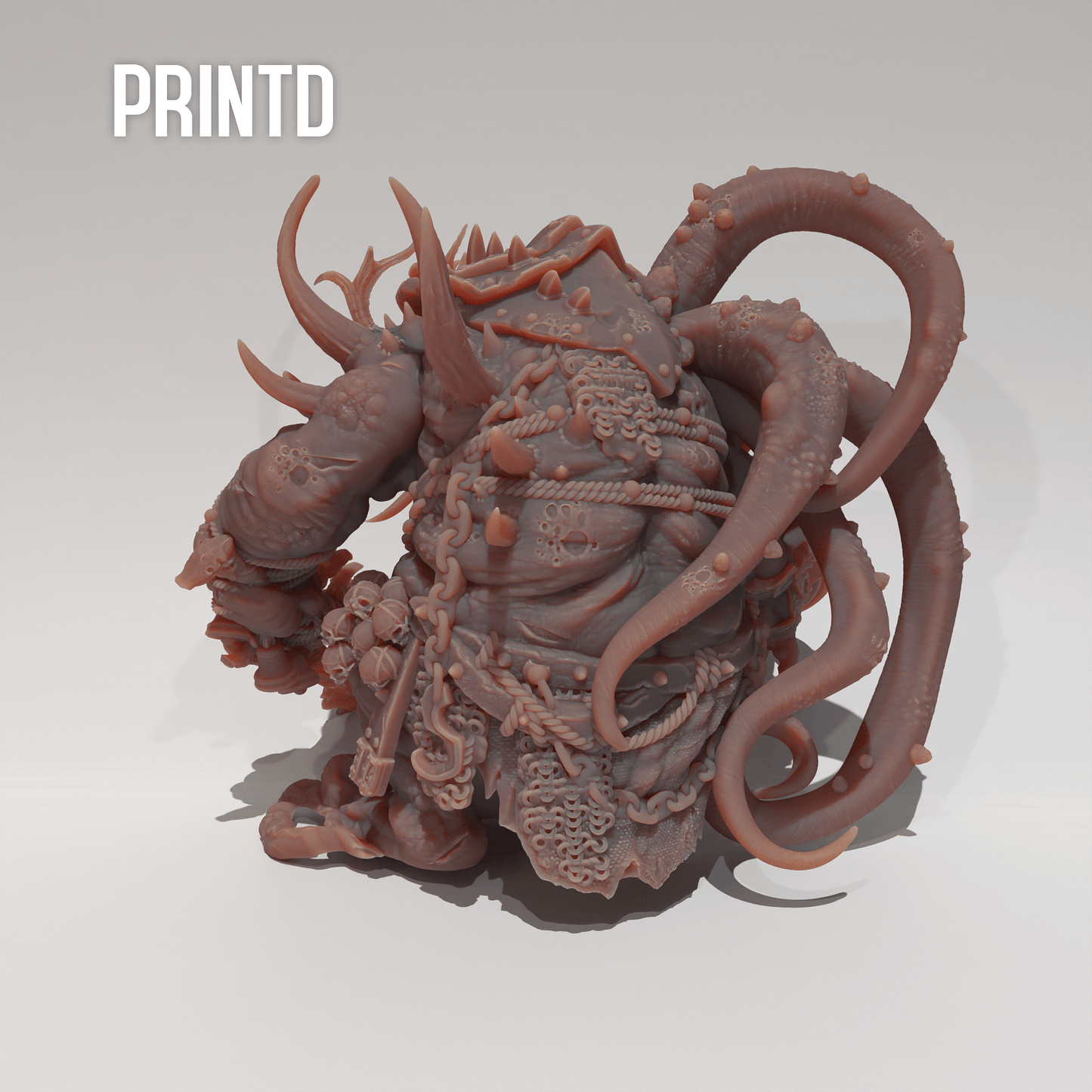 Z Kino - Bozzoth, Crown Prince of Decay - DnD/Pathfinder/TTRPG Figure Miniature