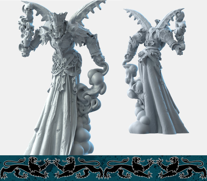 Brayan Nafarrate - Bestiary #2 - Wraith #2 - DnD/TTRPG Figure/Miniature