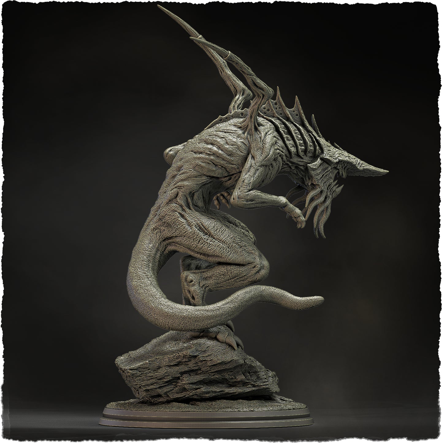 Evox Arts - World Dragons #3 - Cave - DnD/TTRPG Figure/Miniature
