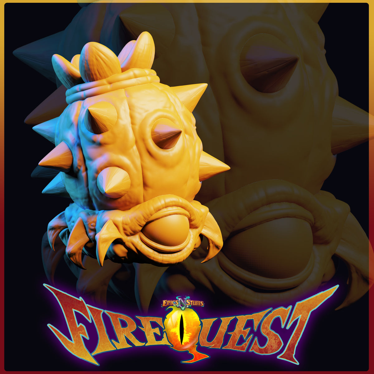 Lance Wilkinson - Fire Quest - Cacteye - DnD/TTRPG Figure/Miniature