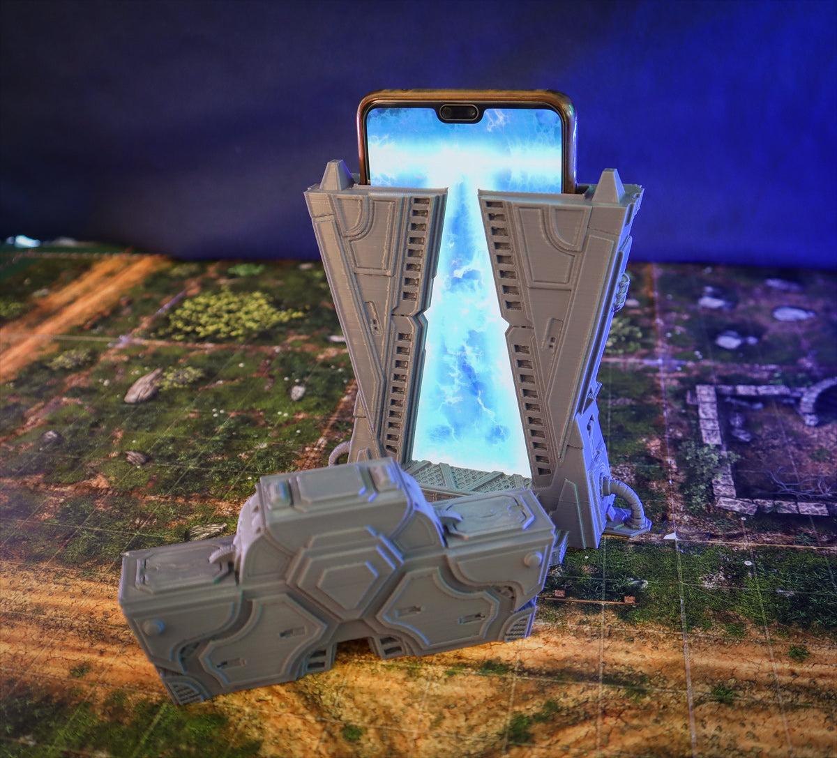 Calling Portals - Nexus Bridge - Animated TTRPG/DnD/Pathfinder Terrain