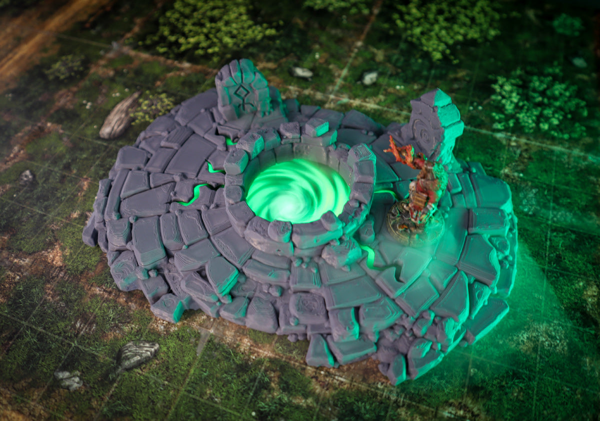 Calling Portals - Forgotten Font - Animated TTRPG/DnD/Pathfinder Terrain