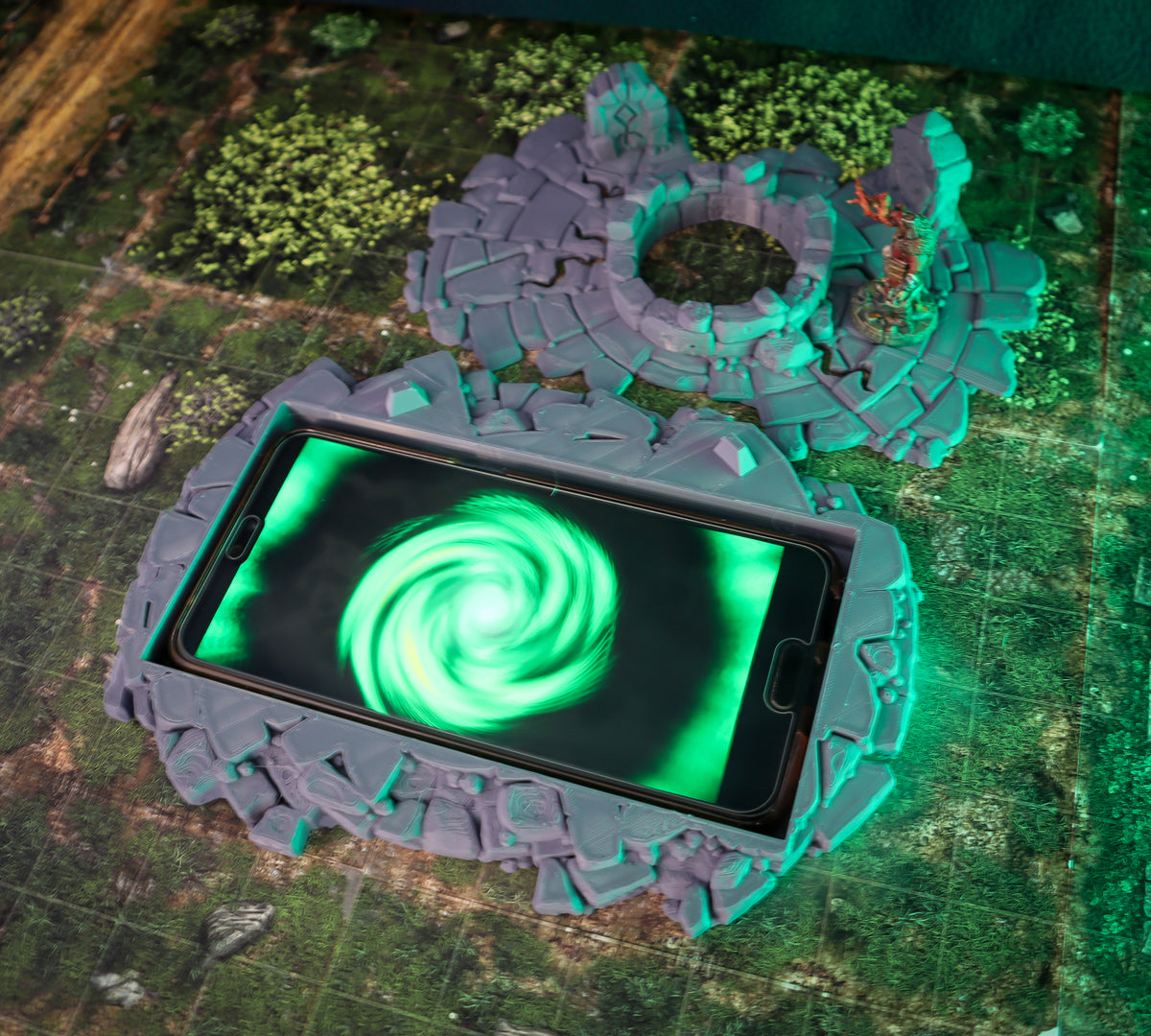 Calling Portals - Forgotten Font - Animated TTRPG/DnD/Pathfinder Terrain