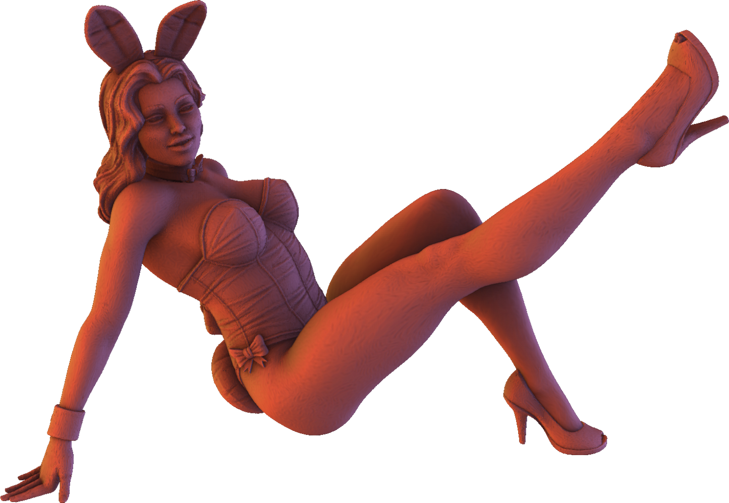 Alexa - Retro Girls - Candy - 100mm Pin Up/Figure/Model/Diorama