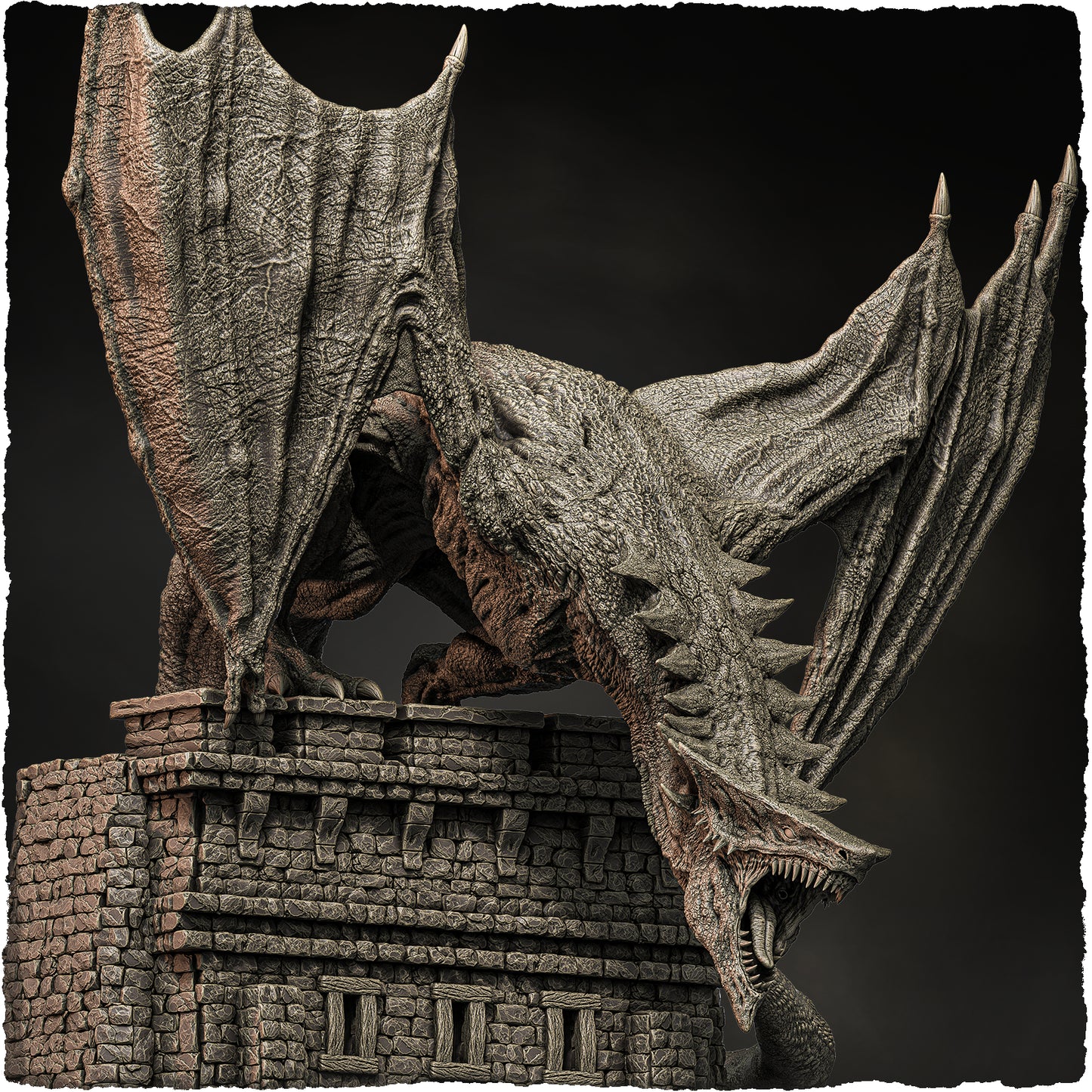 Evox Arts - World Dragons #3 - Arrowhead - DnD/TTRPG Figure/Miniature