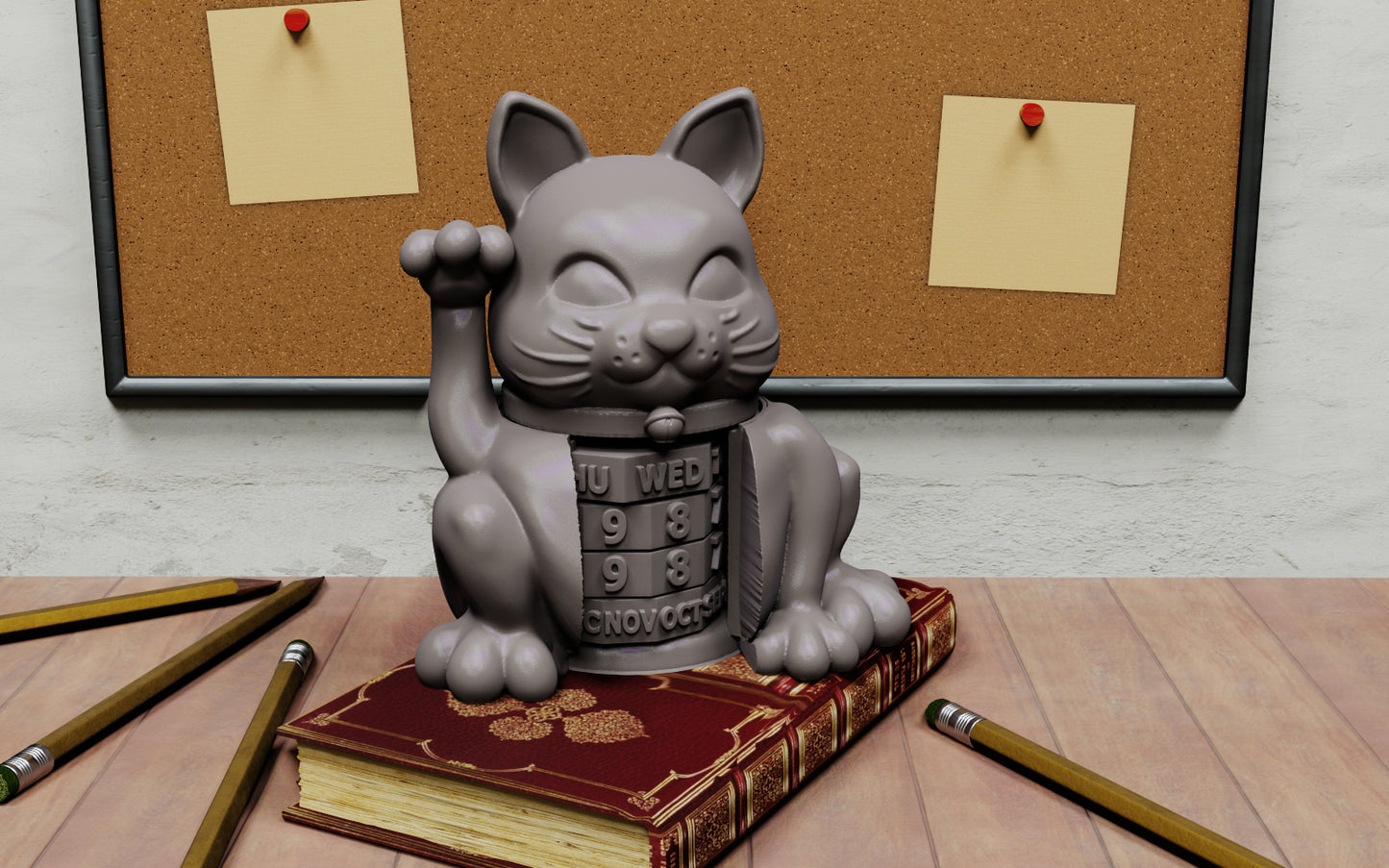 Crosslances - Universal/Perpetual/Reuseable Calender - Cat