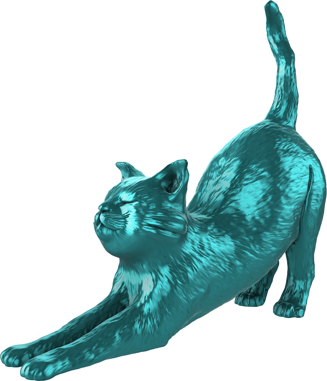 Digital Creative Works - Animal Phone Holder - Cat - Prop/Decoration